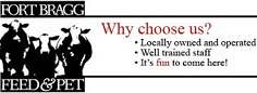 Fort Bragg Feed & Pet logo